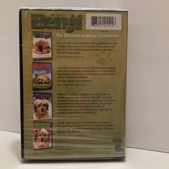 🛍️ Benji 4 movie collection dvd - Picture 2 of 6